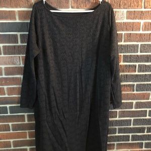 Black Lace Maternity Dress